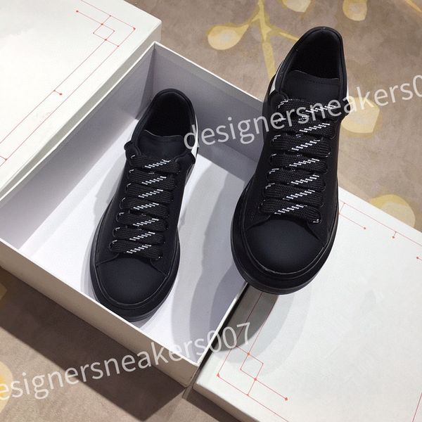 

new luxury designer running shoes fashion channel sneakers women lace-up sports shoes casual trainers classic sneaker woman hl210208, Black