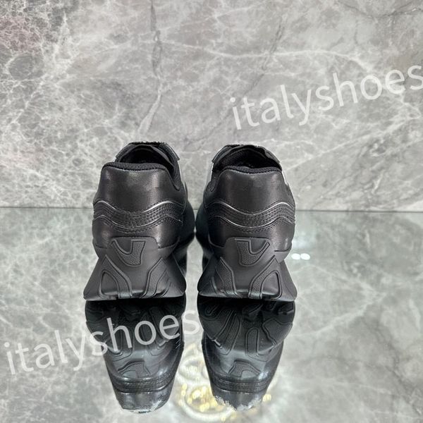

2023 new luxurys reflective leather dad shoes space stitching material sneakers designer sneakers modern autumn winter trendy shoe xsd230403, Black