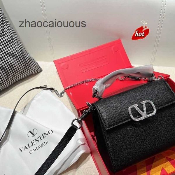 

bag valentins luxury handbags rhinestone handbag bags designer light women v women's style chain shoulder crossbody 18.13cm ifji