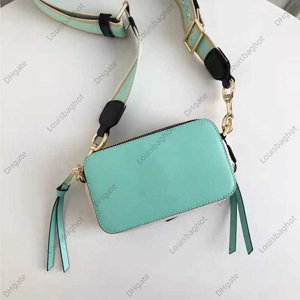 

10a designer snapsmulticolor shoulder bags camera women fashion tie dye luxury leather crossbody glitter strap purse grey bag with box