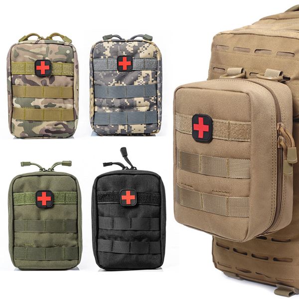

outdoor bags molle tactical first aid kits bag emergency army hunting car camping survival tool military edc pouch 230717