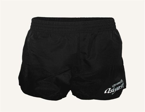 

reflective shorts men women 1 pants drawstring mesh zipper shorts breeches7931703, Black