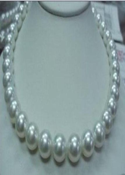 

fine pearl jewelry 1112mm south sea white pearl necklace 1620inches 14k solid gold clasp4266950, Silver