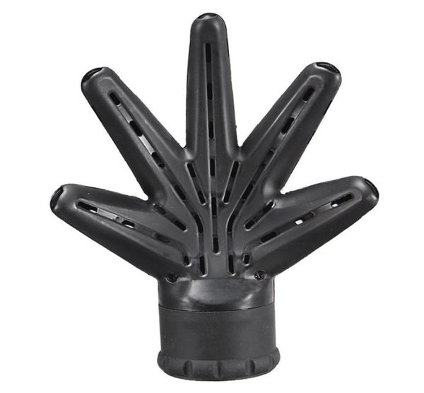 

black hand shape plastic hair dryer diffuser 216cm styling accessory4684014