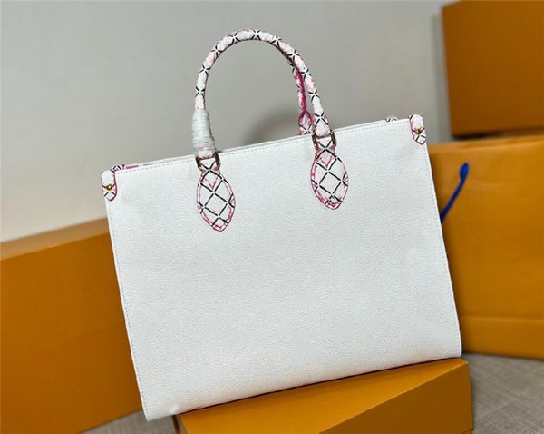 

designer luxury totes bags empreinte onthego pm tote m22975 shoulder bag pink handbag tote quality