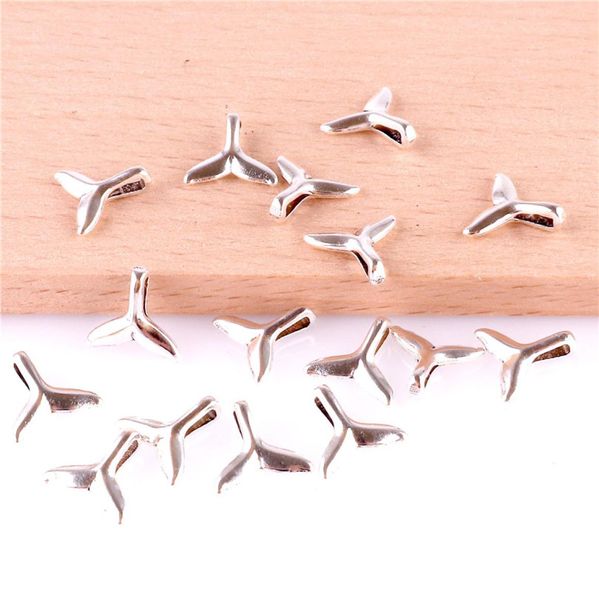 

23292 285pcs whale tail cham antique silver plated whale tail charms diy supplies jewelry accessories9363667