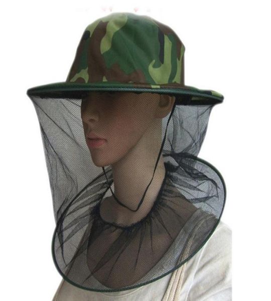 

fishing camping hunting mosquito bee bug face mask hat cap02459934