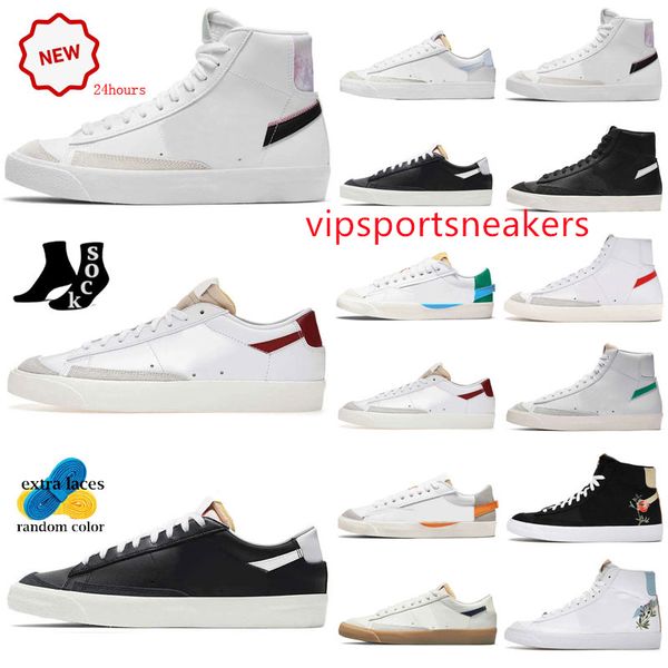 

blazers mid 77 vintage athletic shoes university blue mens womens trainers runner running blazer jumbo low pine green catechu indigo black w