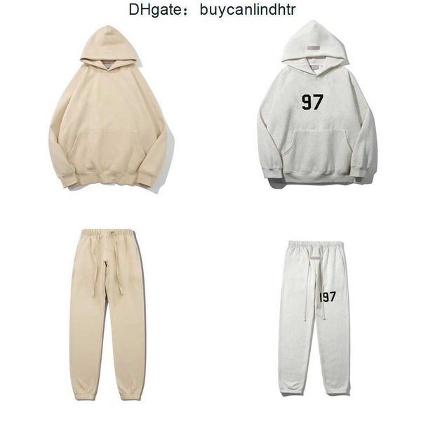 

ess hoodie mens hoodies sweatshirts designer mens women essent fashion loose essen streetwear clothing essen lovers street tracksuit suit bl, Black