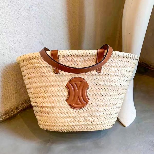 

handbag luxurys weave raffias shopper the totes bag clutch shoulder designer womens cross body bag mens fashion basket straw vacation weeken