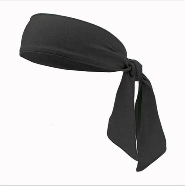 

outdoor sports fitness bandanas headbands tennis turban headband hairband sweat absorbent stretch hair band head wrap iia2341298068, Slivery;white