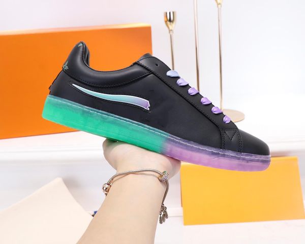 

designer sneakers luxury shoes gazelle men shoes printed alphabet casual shoe embroidery fashion retro fluff upper rubber 0828, Black