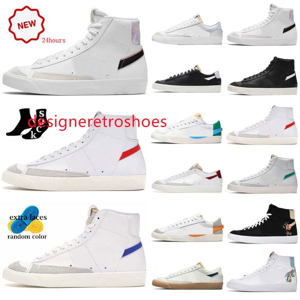 

blazers mid 77 vintage sports shoes blazer jumbo low pine green catechu indigo black white red indigo university blue mens womens trainers r