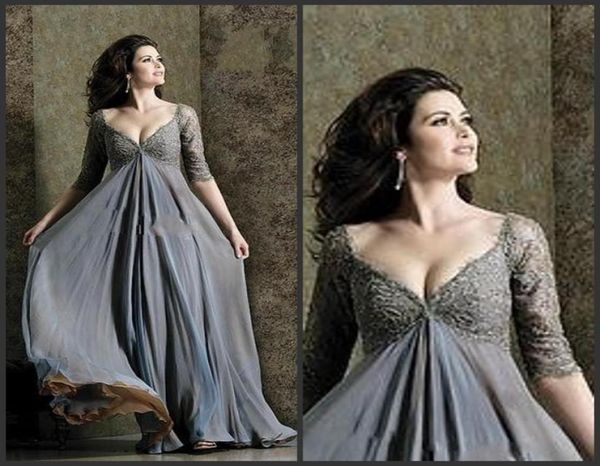 

new design plus size vneck aline prom dress floor length backless 12 sleeve tiered ruffle applique party dresses for women6540475, Black