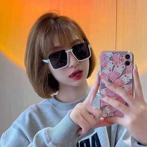 

designer gm sunglasses fashion luxury brand for men and women outdoor gm net red same sunglasses new small face yellow lens can be equipped, White;black