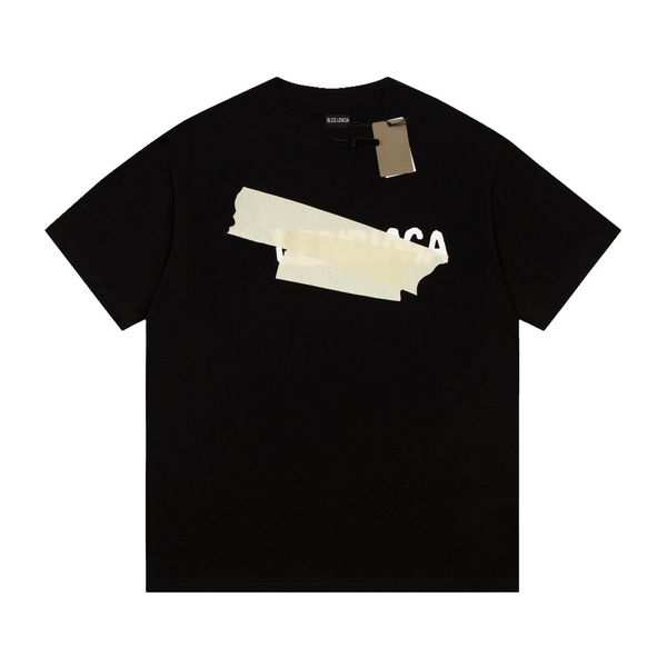 

blcg lencia summer t-shirts high street hip-hop style 100% cotton quality men and women drop sleeve loose tshirts oversize 23262, White;black