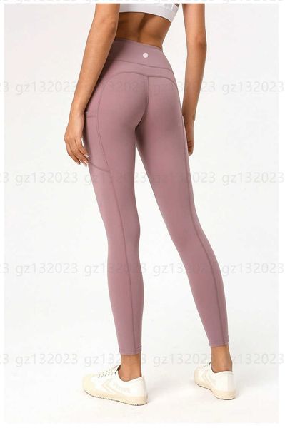 

lulus designer leggings women yoga pant sweat high waisted sports pants peach lift hip stretch quick dry tight running breathable fitness pa