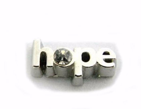 

whole 20pcslot hope diy alloy floating locket charms fit for glass living magnetic locket pendant1917928, Bronze;silver