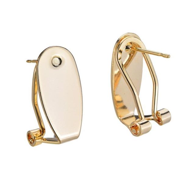 

taidian silver fingernail earring post for native women beadswork earring jewelry finding making 50 pieceslot 328 q28495853, Blue;slivery