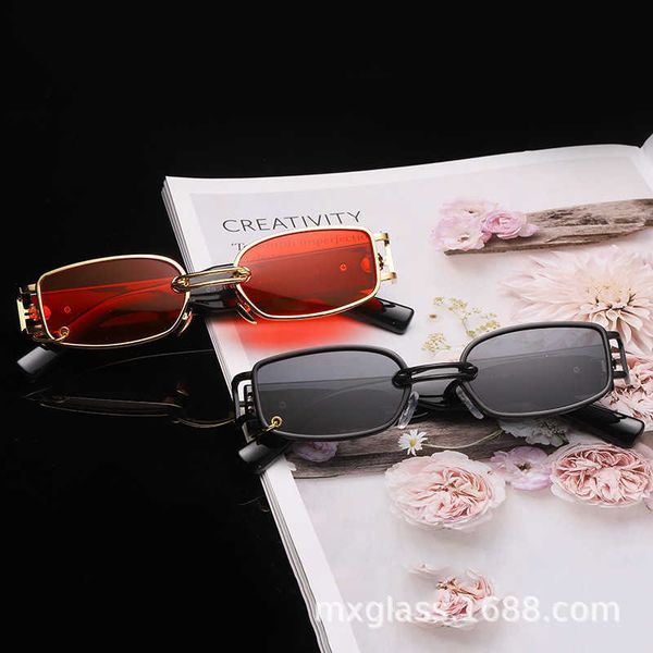 

designer gm sunglasses fashion luxury brand for men and women summer irregular metal sun protection sunglasses men's box high grade wom, White;black