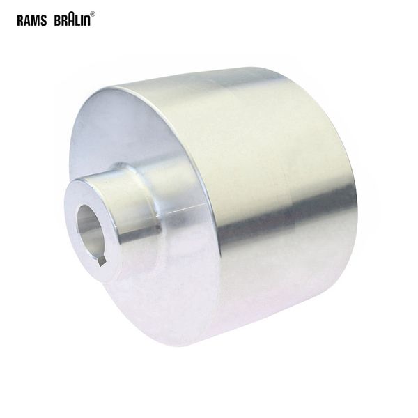 

120*70mm fully aluminum belt grinder tool parts backstand idler contact wheel