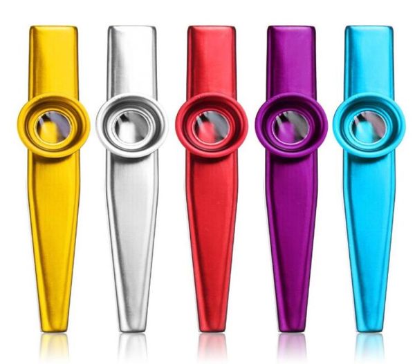 

metal kazoo lightweight portable for beginner flute instrument music lovers woodwind instrument simple design lightweight1472494