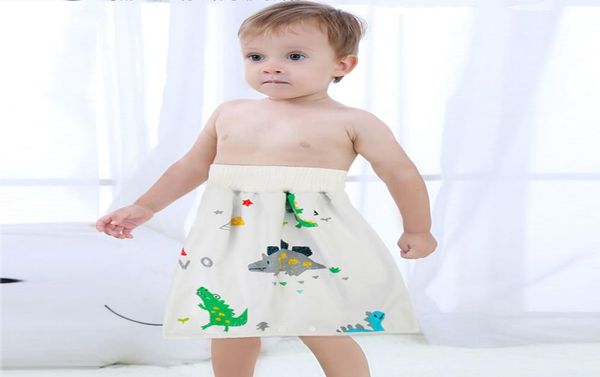 

infant children waterproof diaper skirt washable urine pad baby cotton reusable peepee underskirt newborn training nappy pads3502139