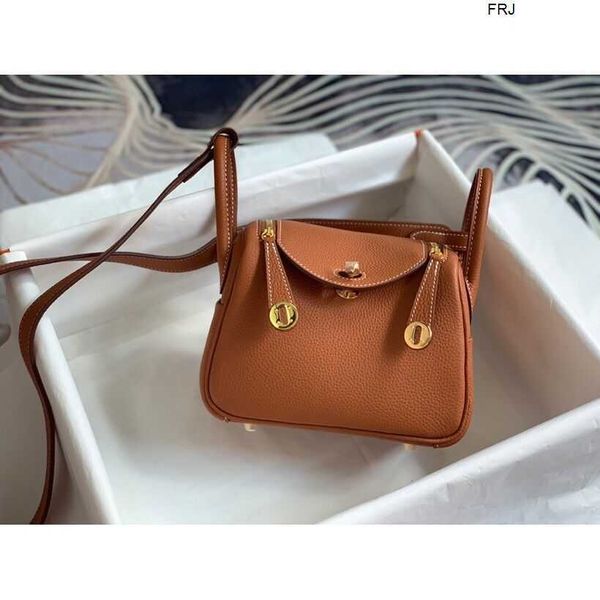 

designer lindys bags h ermes 2023 new head layer cowhide mini doctor leather shoulder pillow female have frj frv0 j65v oqjf