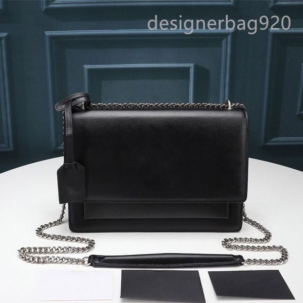 

luxury designer zuolan sunset bag classic latest color women shoulder bags chain handbag toothpick pattern leather womens cross body handbag