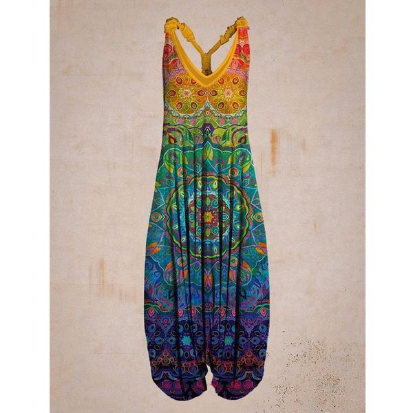 

women's jumpsuits rompers harem romper jumpsuits overalls women plus size 5xl abstract print casul loose oversized suspender backless j, Black;white