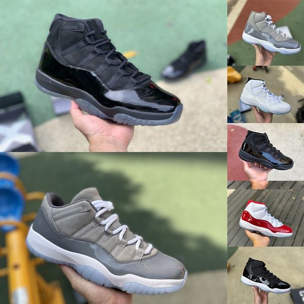 

2023 jumpman 11 retro basketball shoes men 11s cherry cool grey midnight navy jubilee 25th anniversary concord bred low legend mens women tr