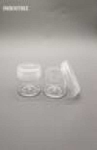 

100pcslot 15ml transparent nail powder jar loose powder jar plastic sample jar 15g ps clear jar cosmetic packing2575961