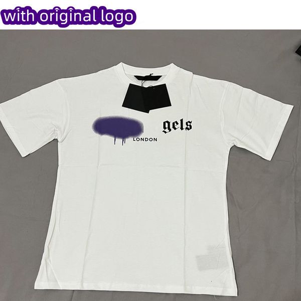 

designer of luxury t shirt t-shirt designer t shirt designer shirt clothing spray letter short sleeve spring summer tide men and women tee, White;black