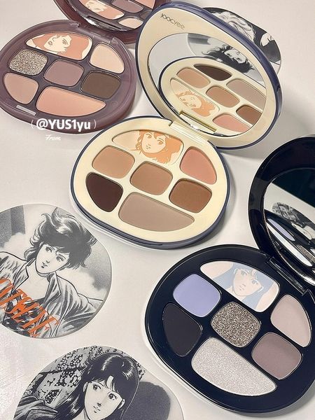 

eye shadow joocyee cat s three sisters series limited eyeshadow pallete 7 color make up palette 230718