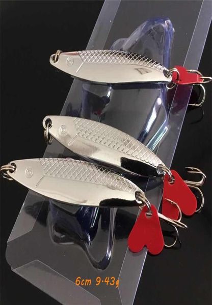 

10 pieces lot 6cm 9 43g silver vib spoons metal baits lures 6 hook fishing hooks fishhooks pesca tackle accessories a5251v8020409