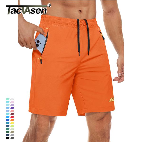 

mens shorts tacvasen quick drying sports zippered pockets summer running gym training fitness hiking 230718, White;black