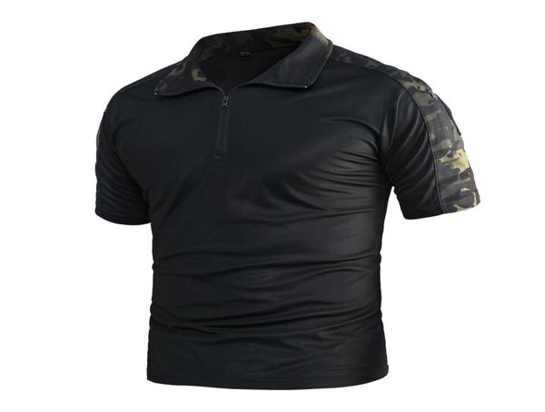 

shanghai story men039s tactical gear airsoft special ops combat shirt camouflage rapid assault short sleeve shirt frog shirt3706594, Black;green