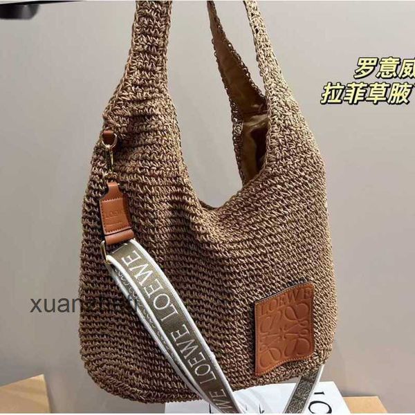 

designer 2023 women bag bags raffia classic loewsbag grass woven ladies shopping vegetable basket combination leather totes french high beau