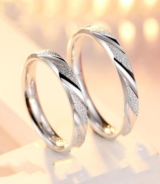 

new 925 sterling silver couple rings for women men wedding engagement rings band new ring jewelry n218342878