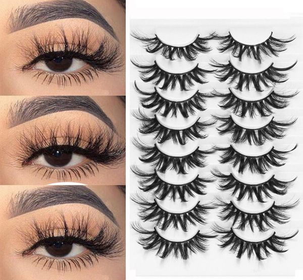 

3d mink eyelashes whole natural false eyelashes 3d mink lashes soft make up extension makeup fake eye lashes dhl 3876631