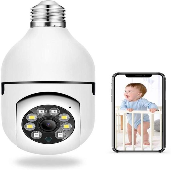 

360Â° panoramic camera 1080p wireless wifi ir ptz ip cam home security indoor e27 bulb camera baby monitor25805730202