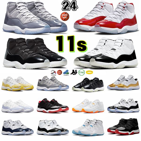 

jumpman 11 11s basketball shoes cement cool grey dmp cherry yellow snakeskin gamma royal blue mens womens outdoor sports trainers sneakers 7