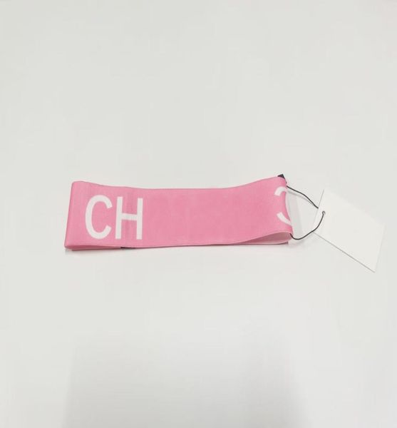 

3 colors designer brand white letter prind stripe elastic headband for women and men fashion hair bands for women girl retro turba3787988, Silver