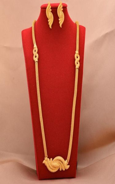 

earrings necklace dubai 24k gold plated designer jewelry sets wedding bridal gifts bijoux set for women2043474, Silver