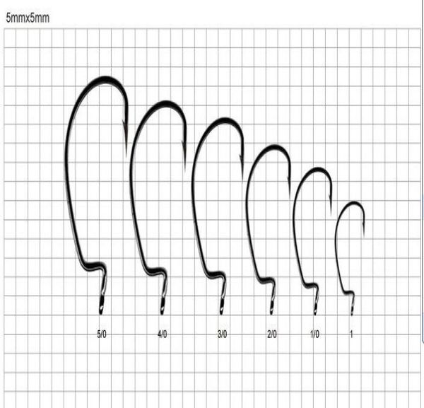 

100pcs bass worm hook curve shank hook0123456789105066297