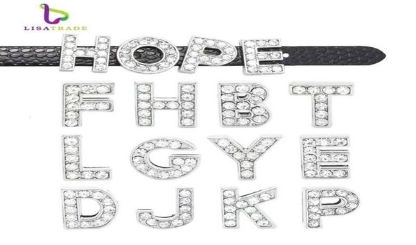 

130pcs 8mm full rhinestone english alphabet az diy slide lettersslide letter charm fit bracelet wristband lssl01130 cj1911169469786, Bronze;silver