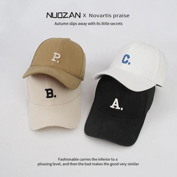 

fashion designer jewelry letter embroidered baseball cap hard big waist versatile sunshade baseball cap wholesale mz059, Blue;gray