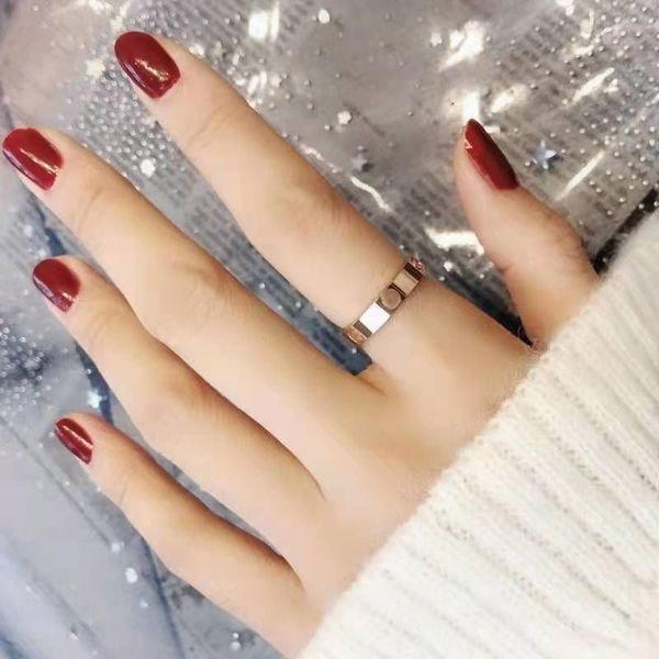 

girl carti engagement rings for woman love hip hop fashionable bague homme personality vintage heart promise anniversary designer luxury rin, Silver