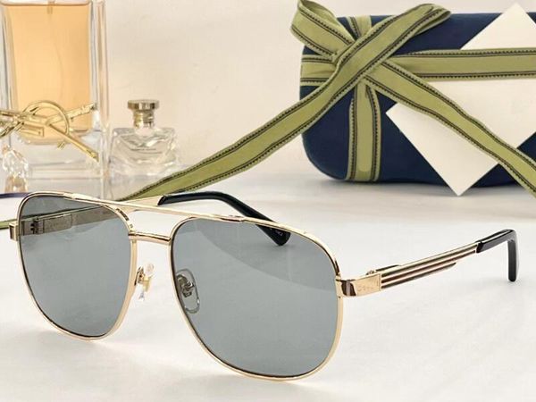 

realfine888 5a eyewear g1223s g706709 pilot frame luxury designer sunglasses for man woman with glasses cloth box g1220s, White;black