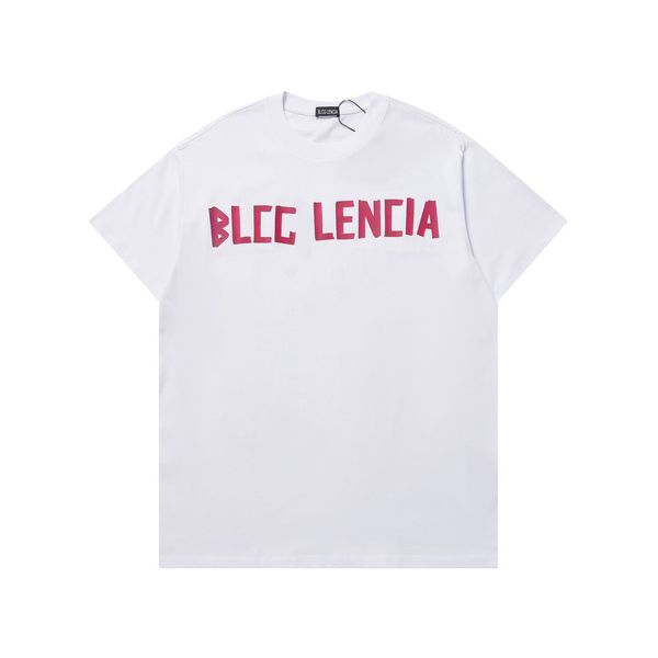 

blcg lencia summer t-shirts high street hip-hop style 100% cotton quality men and women drop sleeve loose tshirts oversize 23227, White;black